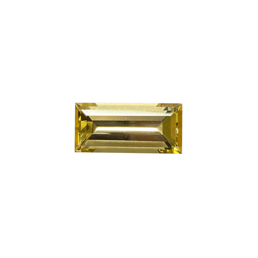 10.27ct Baguette Yellow Tourmaline