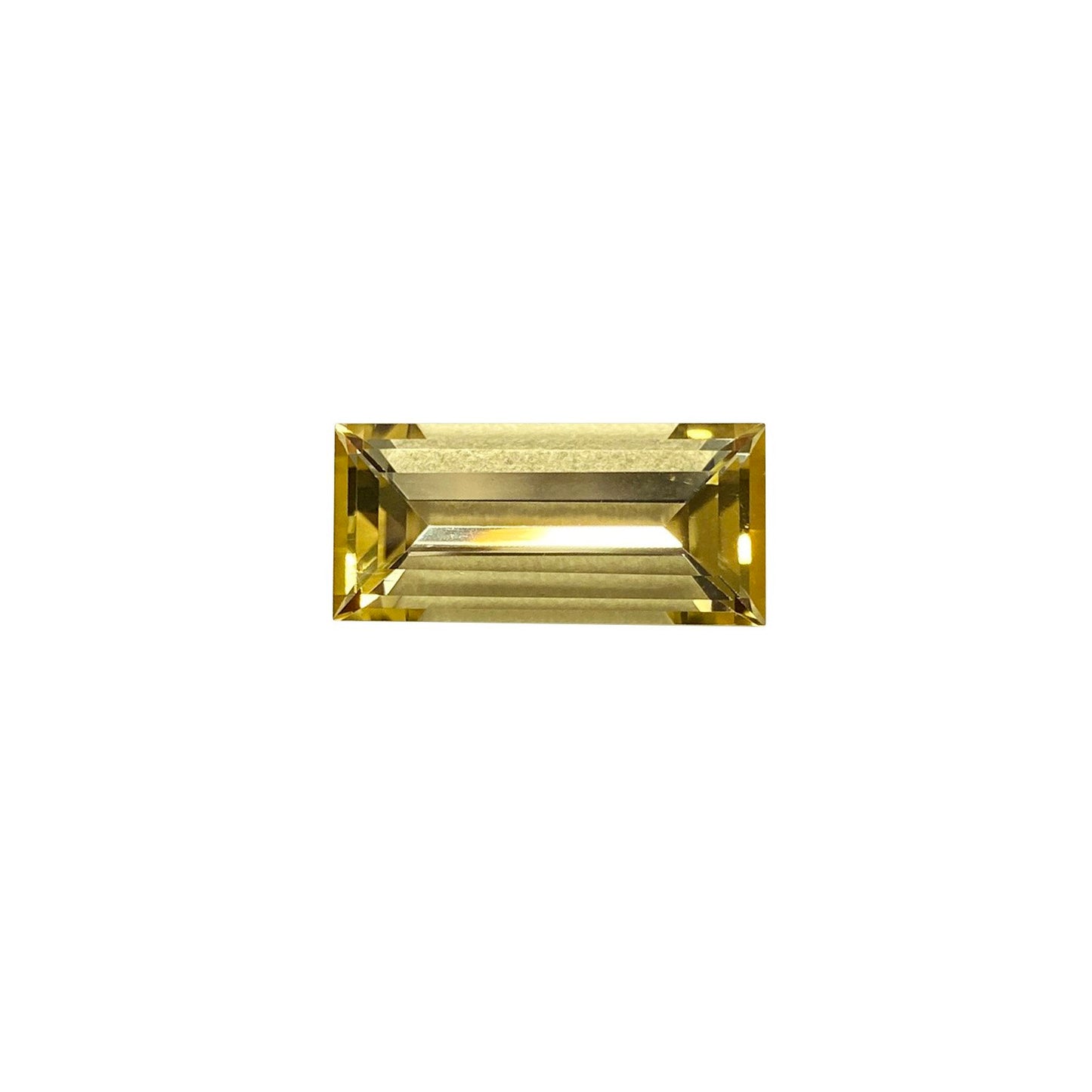 10.27ct Baguette Yellow Tourmaline