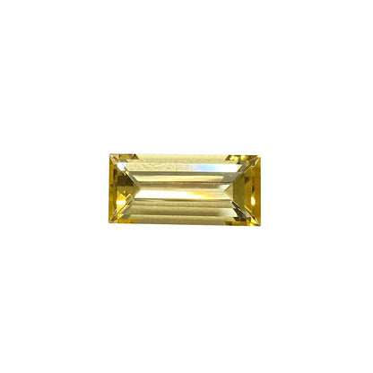 10.27ct Baguette Yellow Tourmaline