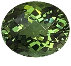 11x9mm Oval Green Tourmaline