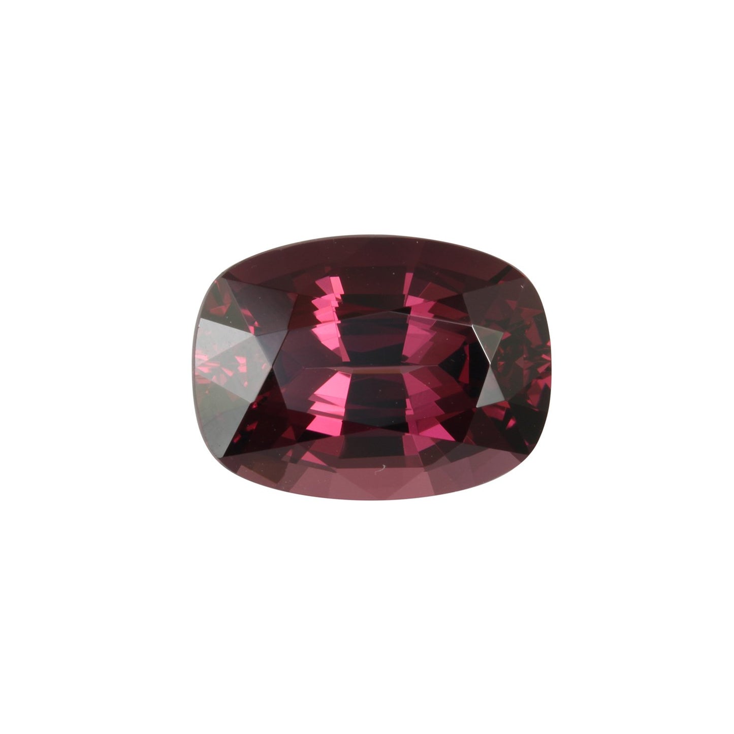 8.12ct Cushion Deep Burgundy Rhodolite
