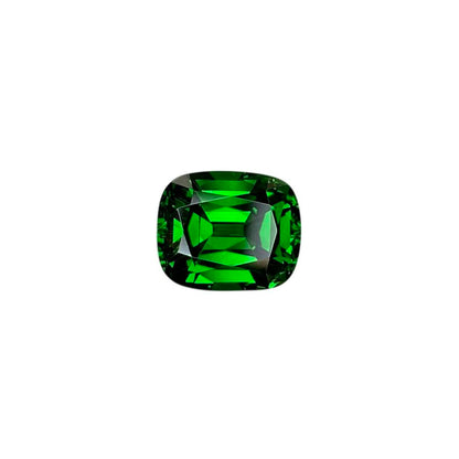 2.93ct Cushion Fine Intense Green Tsavorite