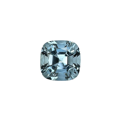 11mm Cushion Very Light Aquamarine