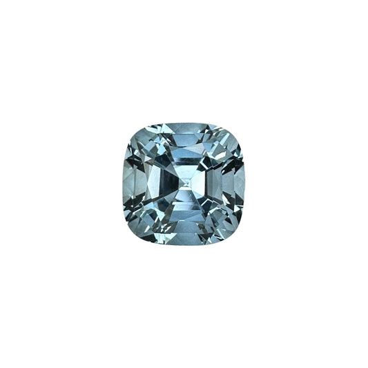 11mm Cushion Very Light Aquamarine