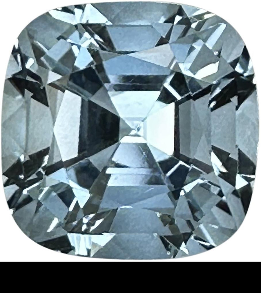 11mm Cushion AA Aquamarine