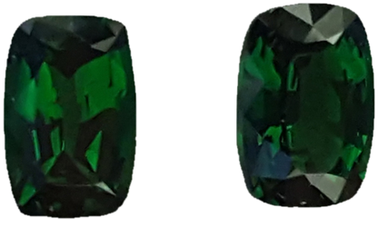 2.66ct Cushion Fine Intense Green Tsavorite