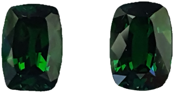2.66ct Cushion Fine Intense Green Tsavorite
