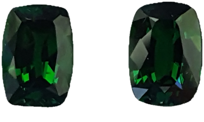 2.66ct Cushion Fine Intense Green Tsavorite