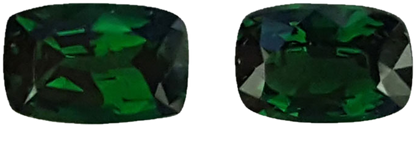 2.66ct Cushion Fine Intense Green Tsavorite