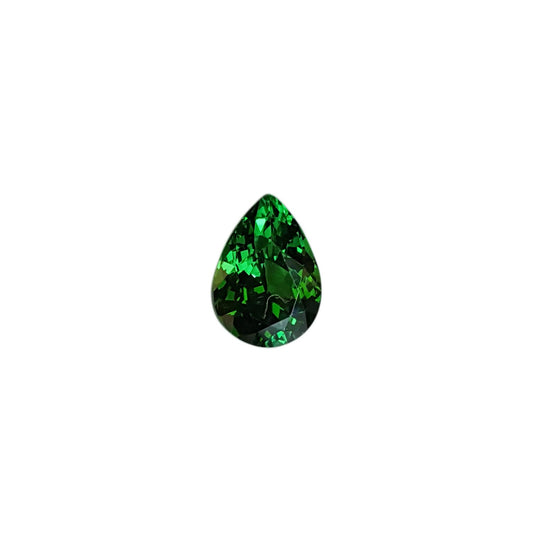 2.4ct Pear Shape Bright Green Tsavorite