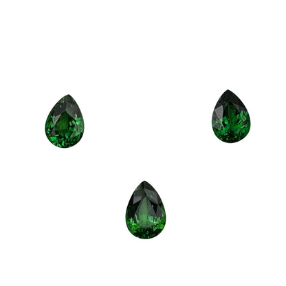 2.4ct Pear Shape Bright Green Tsavorite