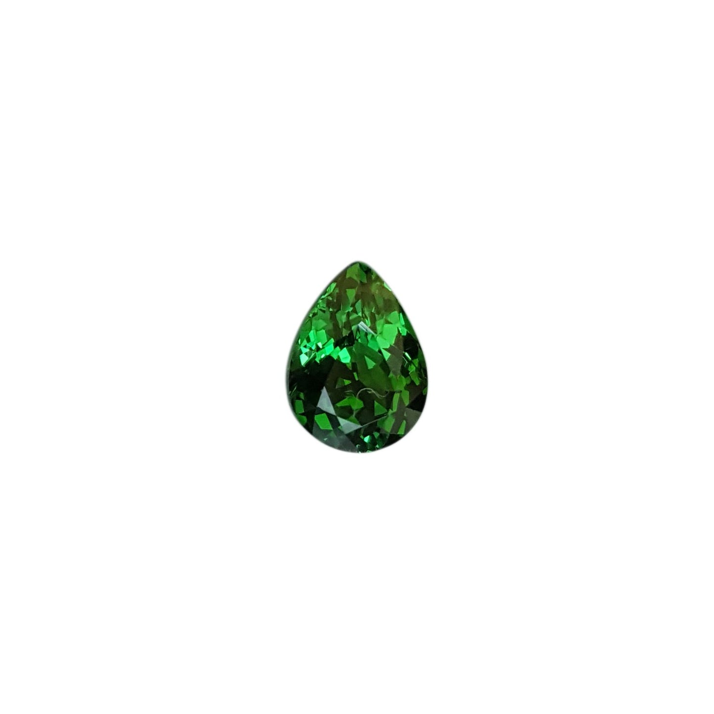 2.4ct Pear Shape Bright Green Tsavorite