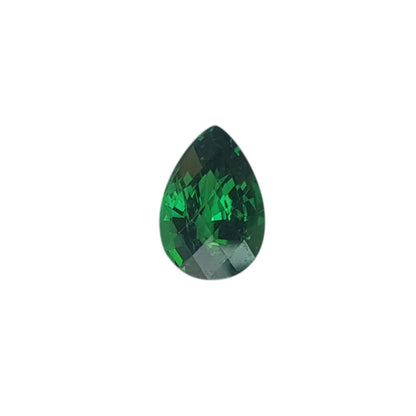 3.94ct Pear Shape Fine Intense Green Tsavorite