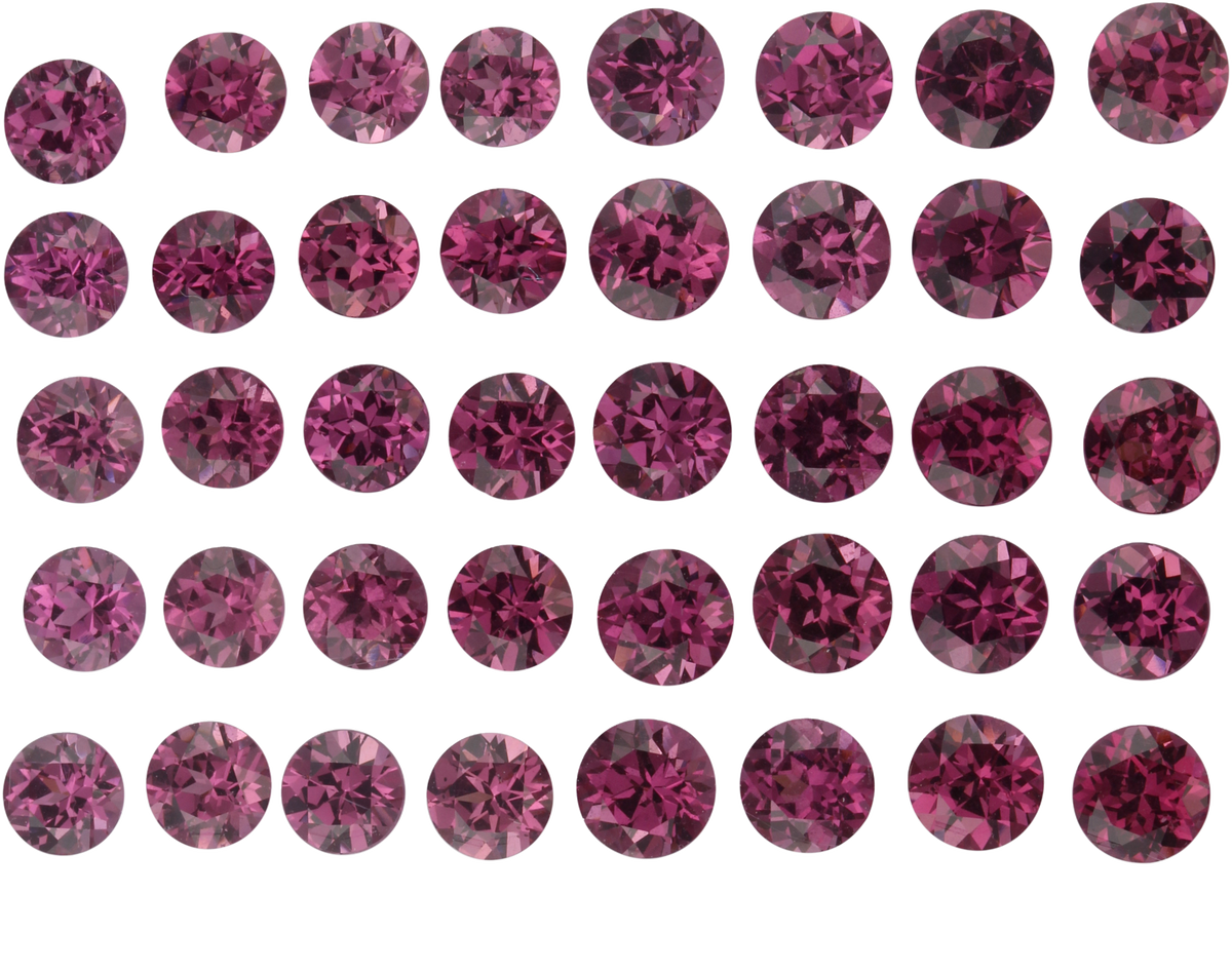 4.5mm Round Magenta Garnet