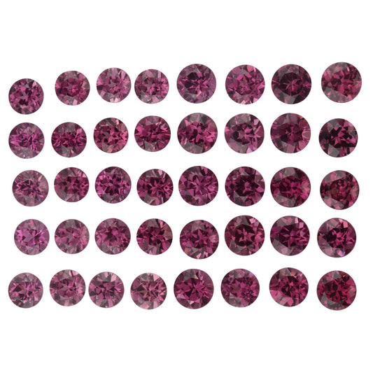 4.5mm Round Magenta Garnet