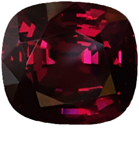 10.8ct Cushion AAA Color Rhodolite