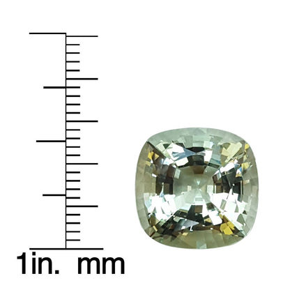 10.03ct Cushion A Color Aquamarine