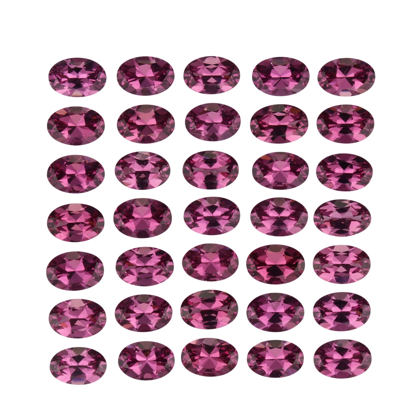 6x4mm Oval Magenta Rhodolite