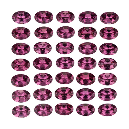 6x4mm Oval Magenta Rhodolite