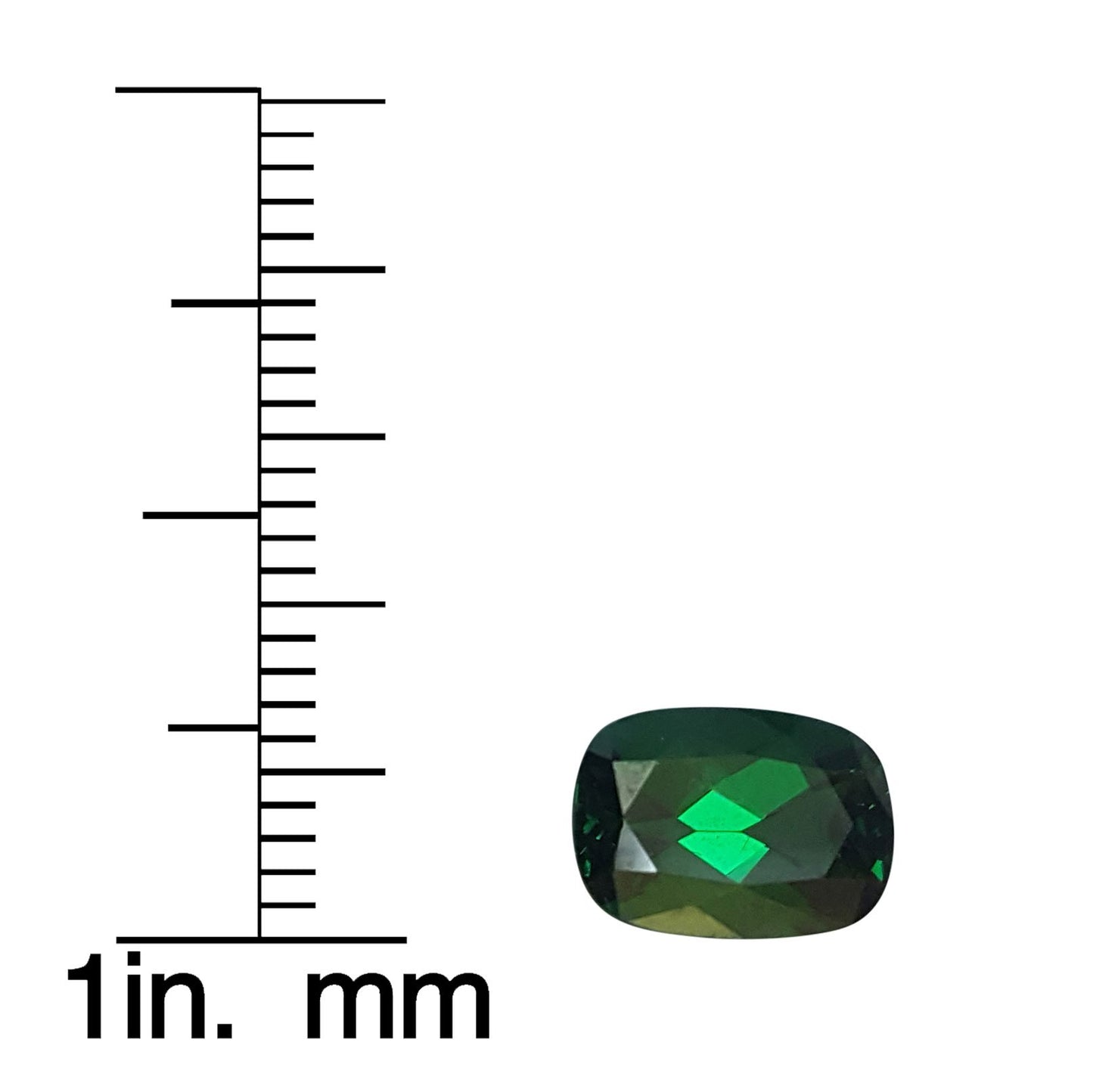 2.78ct Cushion Fine Saturated Green Tsavorite