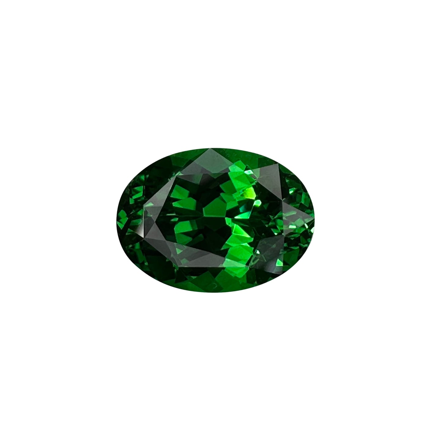 2.29ct Oval Fine Intense Green Tsavorite