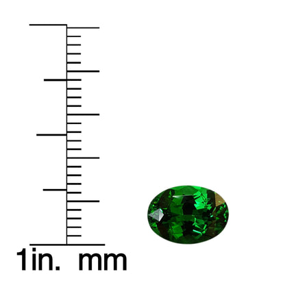 2.29ct Oval Fine Intense Green Tsavorite