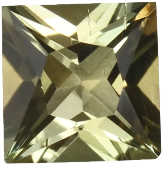 5mm Princess Cut C Color Tourmaline