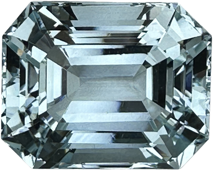 33.98ct Emerald Cut A Color Aquamarine