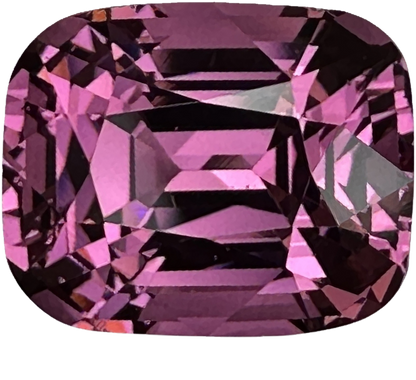 4.11ct Cushion Light Pink Rhodolite