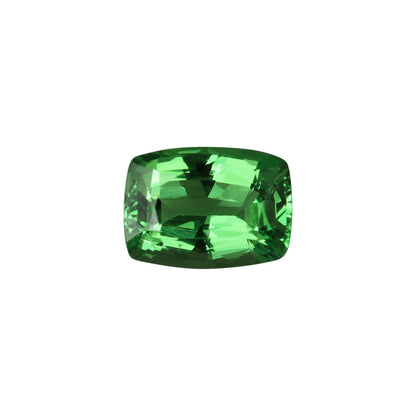 8x6mm Cushion Bright Green Tsavorite