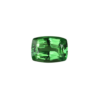 8x6mm Cushion Bright Green Tsavorite