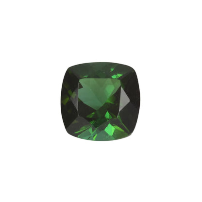 7mm Cushion Deep Green Tourmaline