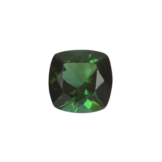 7mm Cushion Deep Green Tourmaline