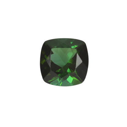 7mm Cushion Deep Green Tourmaline