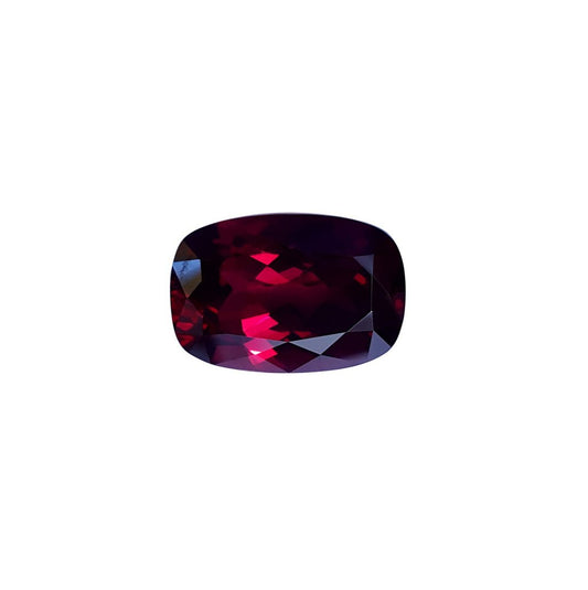 17.71ct Cushion Open Burgundy Rhodolite