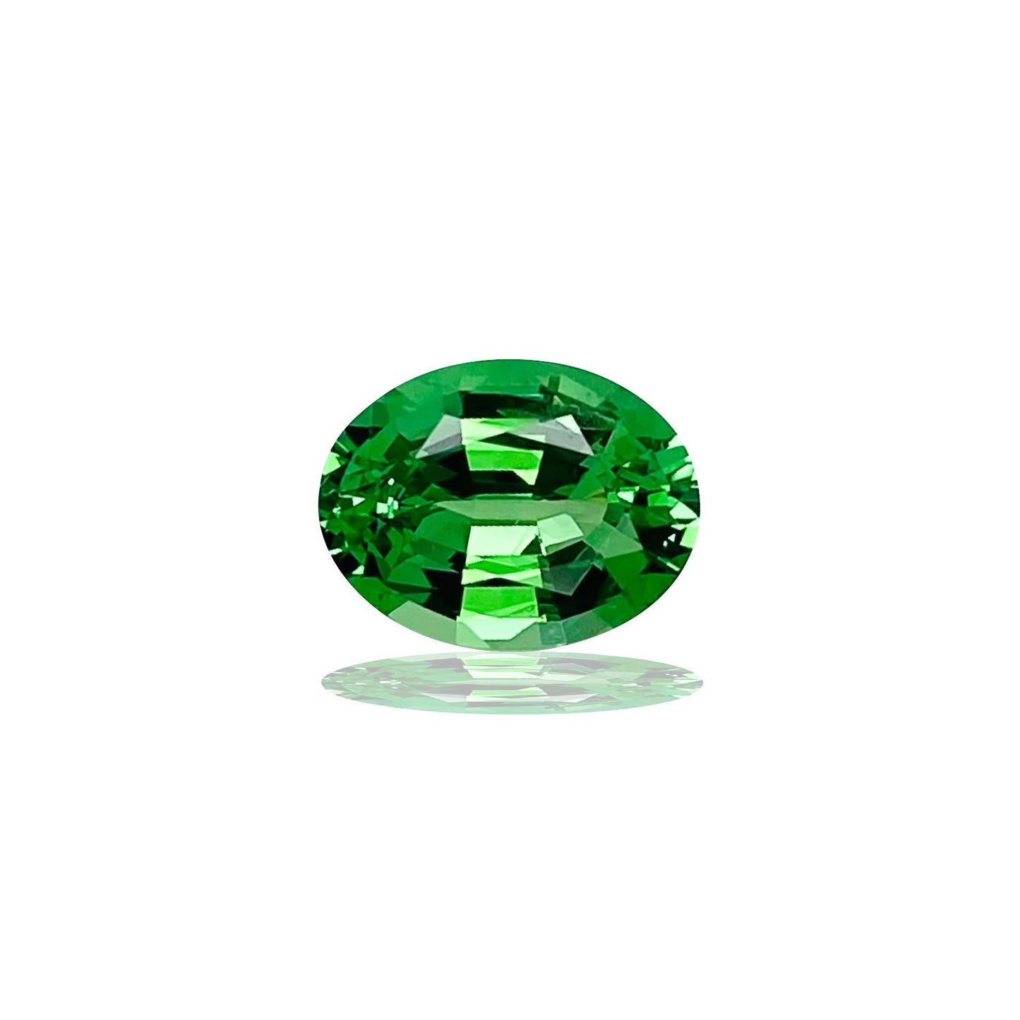 2.13ct Oval Bright Green Tsavorite