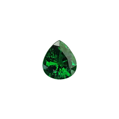 2.55ct Pear Shape Fine Intense Green Tsavorite