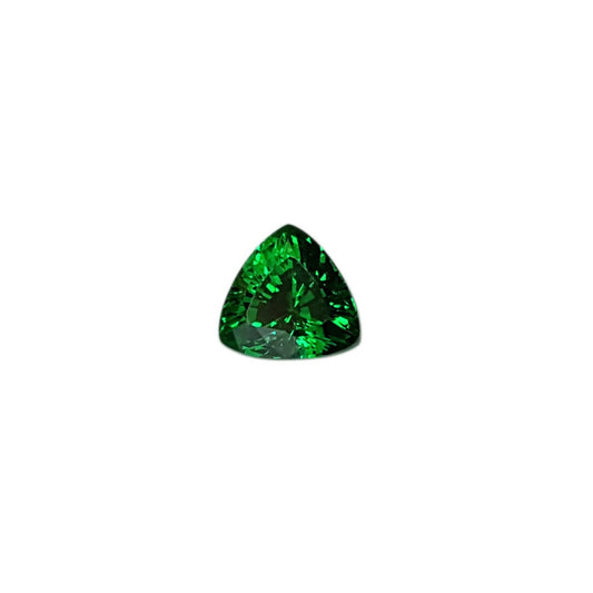 2ct Trillion Fine Saturated Green Tsavorite