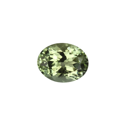 8.9x6.8mm Oval Light Green Tourmaline