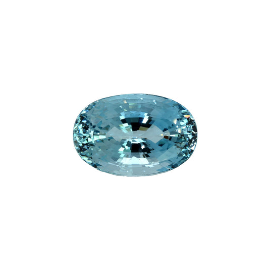 29.01ct Oval AA Color Aquamarine