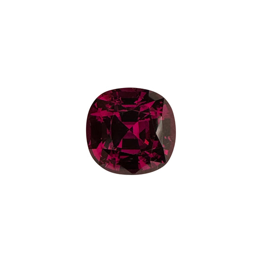 13.43ct Cushion Open Burgundy Rhodolite