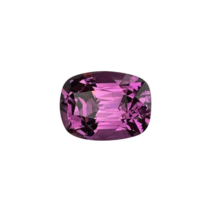 2.41ct Cushion Deep Pink Malaya Garnet