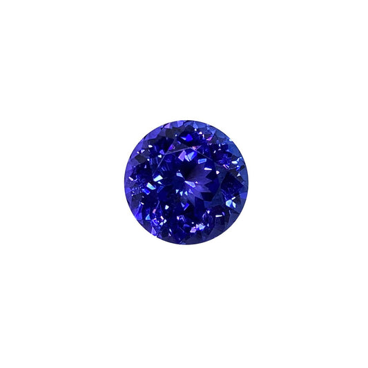 7ct Round AA Color Tanzanite