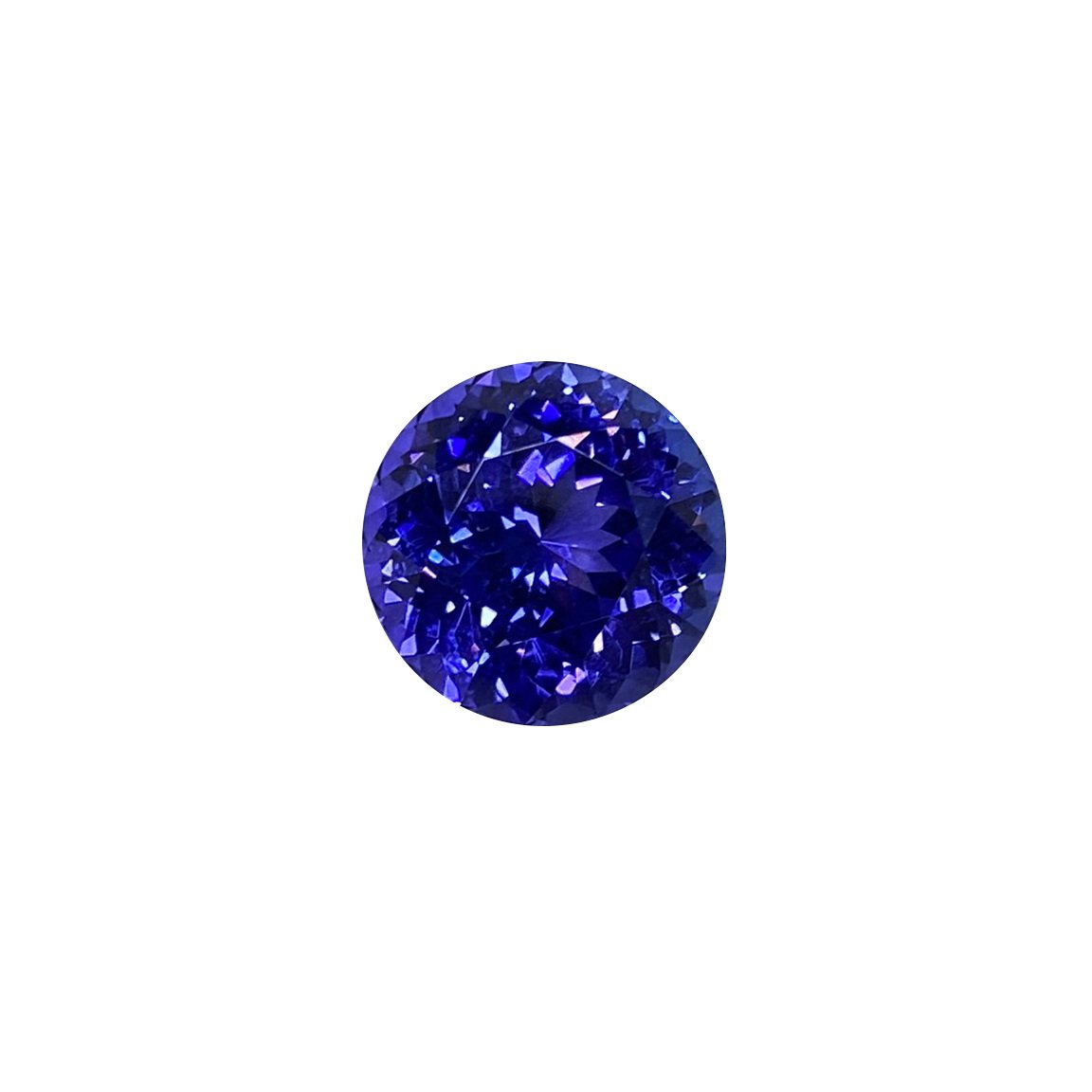 7ct Round AA Color Tanzanite