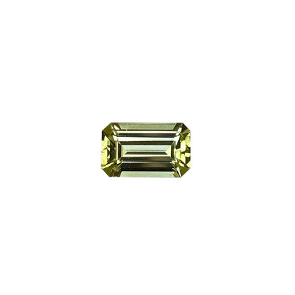 2.15ct Emerald Cut Light Green Tourmaline