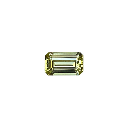 2.15ct Emerald Cut Light Green Tourmaline