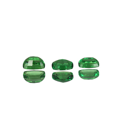 3.33ct Cushion Bright Green Tsavorite