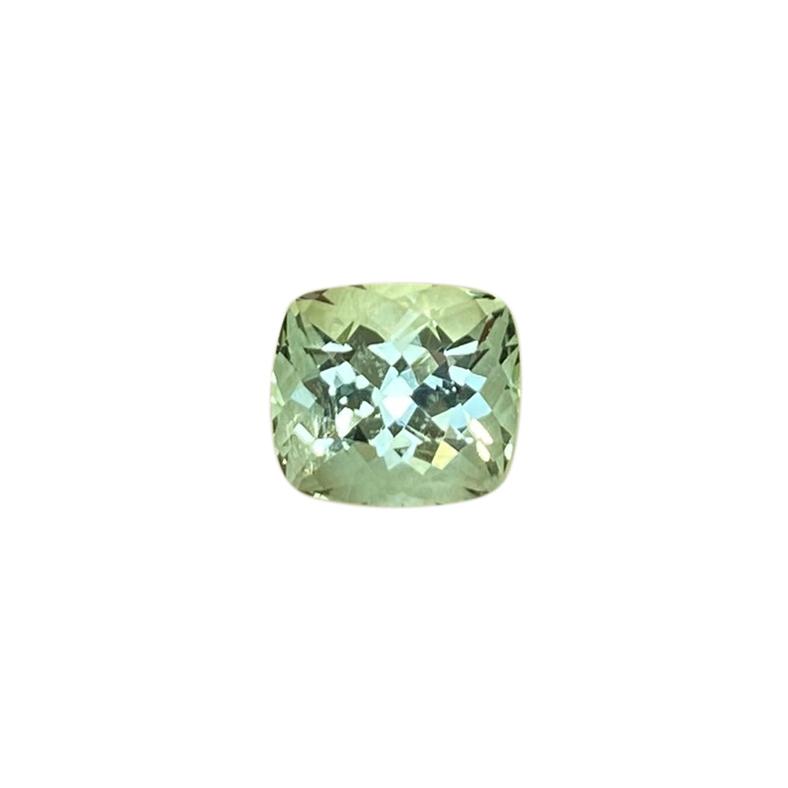 Cushion Light Mint Green Tourmaline
