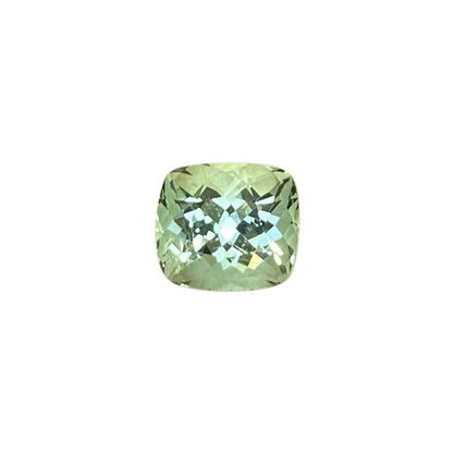Cushion Light Mint Green Tourmaline