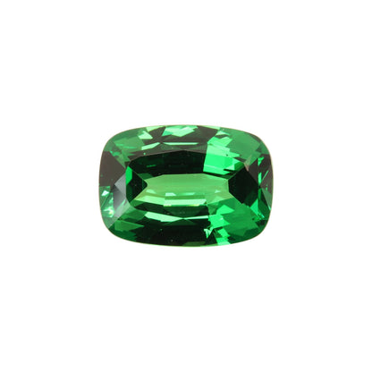 3.04ct Cushion Gem Quality - Fine Intense Green Tsavorite